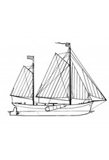 De Modelbouwer 16.06.004 Klipperjacht Leondra II