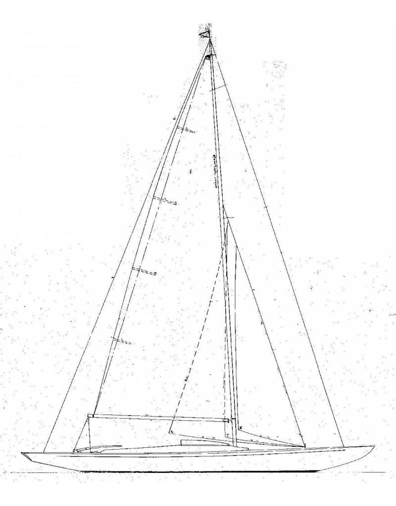 De Modelbouwer 16.06.005 Sailing Yacht Dragon Class