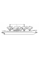 MBT 16.10.011 cargo ship ms "Leiderkerk", " Lelykerk", "Laarderkerk" (1958/1959) - VNS - Nedlloyd