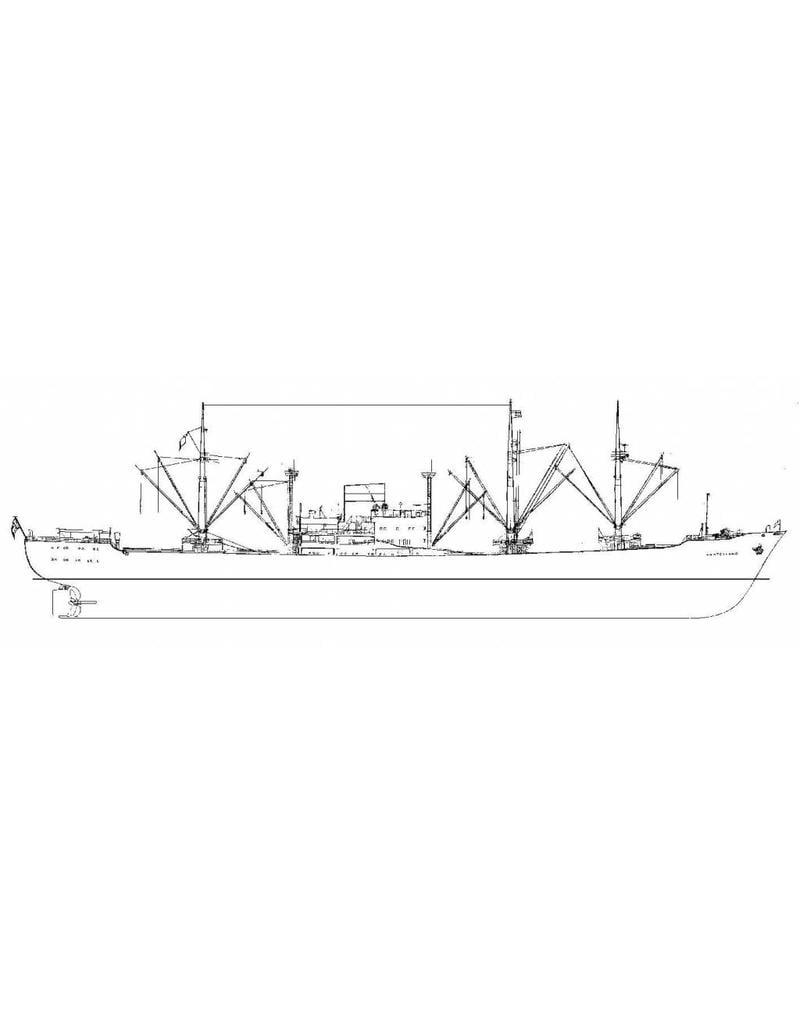MBT 16.10.035 Frachtschiff ms "Amstelland" (1962) - KHL