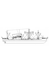 NVM 16.10.041 Frachter MV "Ganymede" (1962) - KNSM - nach Verlängerung