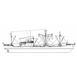 MBT 16.10.041 vrachtschip ms "Ganymedes" (1962) - KNSM - na verlenging