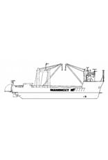 MBT 16.10.042 cargo ship dsms "Happy Rider" (1976) - Mammoet Shipping
