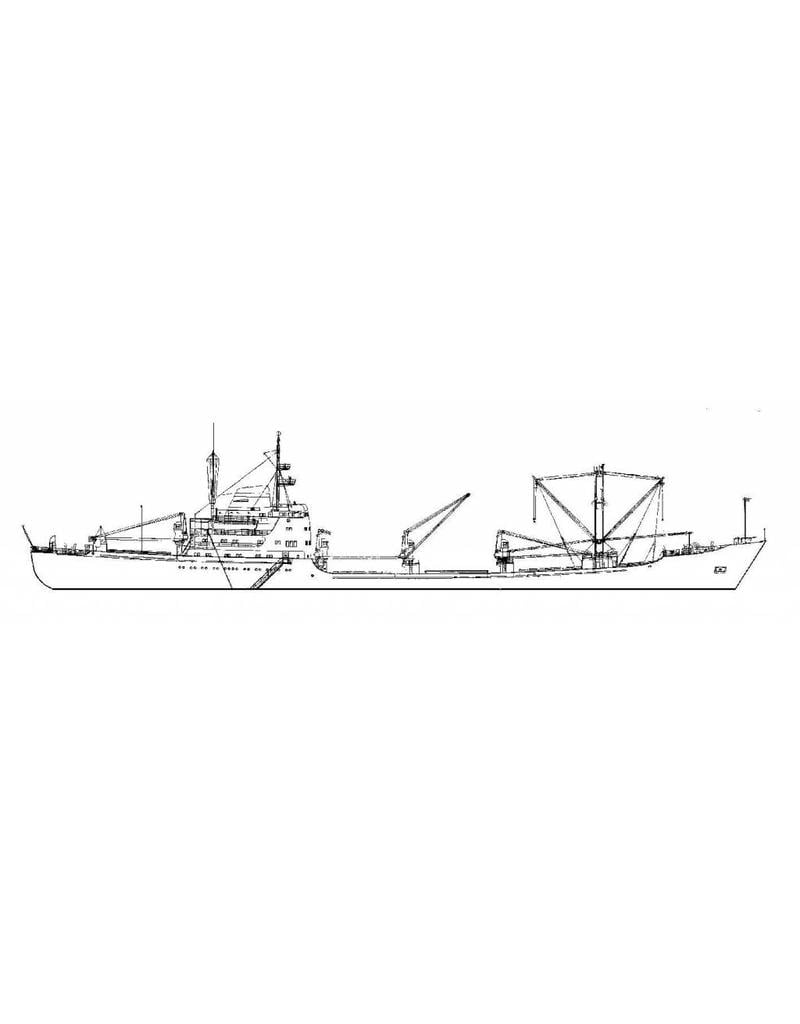 MBT 16.10.045 MV "Mercurius" cargo ship (1966) - KNSM