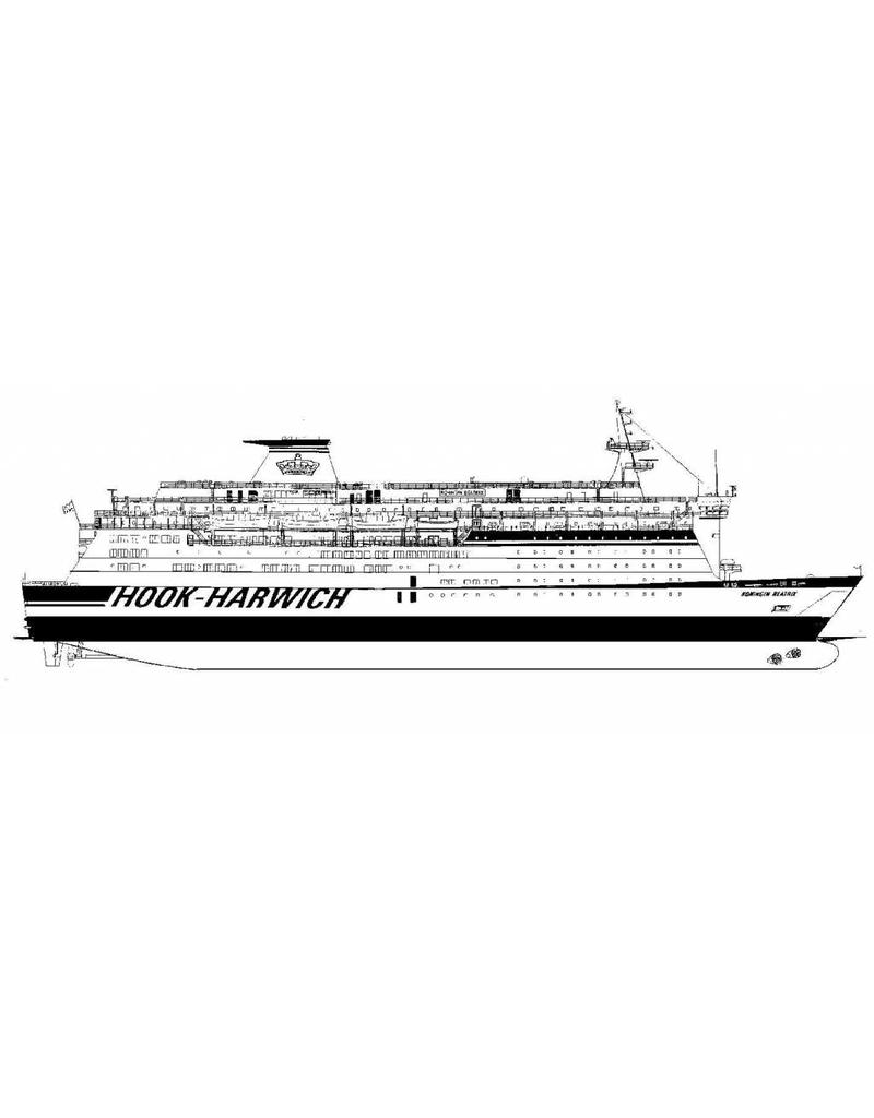 MBT 16.10.050 pass.ferry ds ms "Koningin Beatrix" (1986) - Stmvrt.Mij.Zeeland/Stena Line