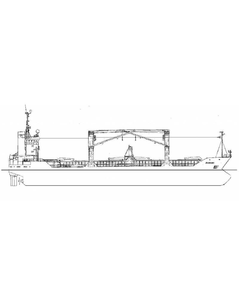 NVM 16.10.053 Containerschiff MS "Aldabi" (1990) - VNG / NIGOCO