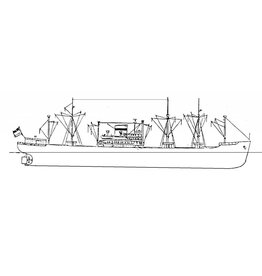 NVM 16.10.060 vrachtschip ms "Montferland" (1956), "Zaanland"," Waterland" (1957) - KHL