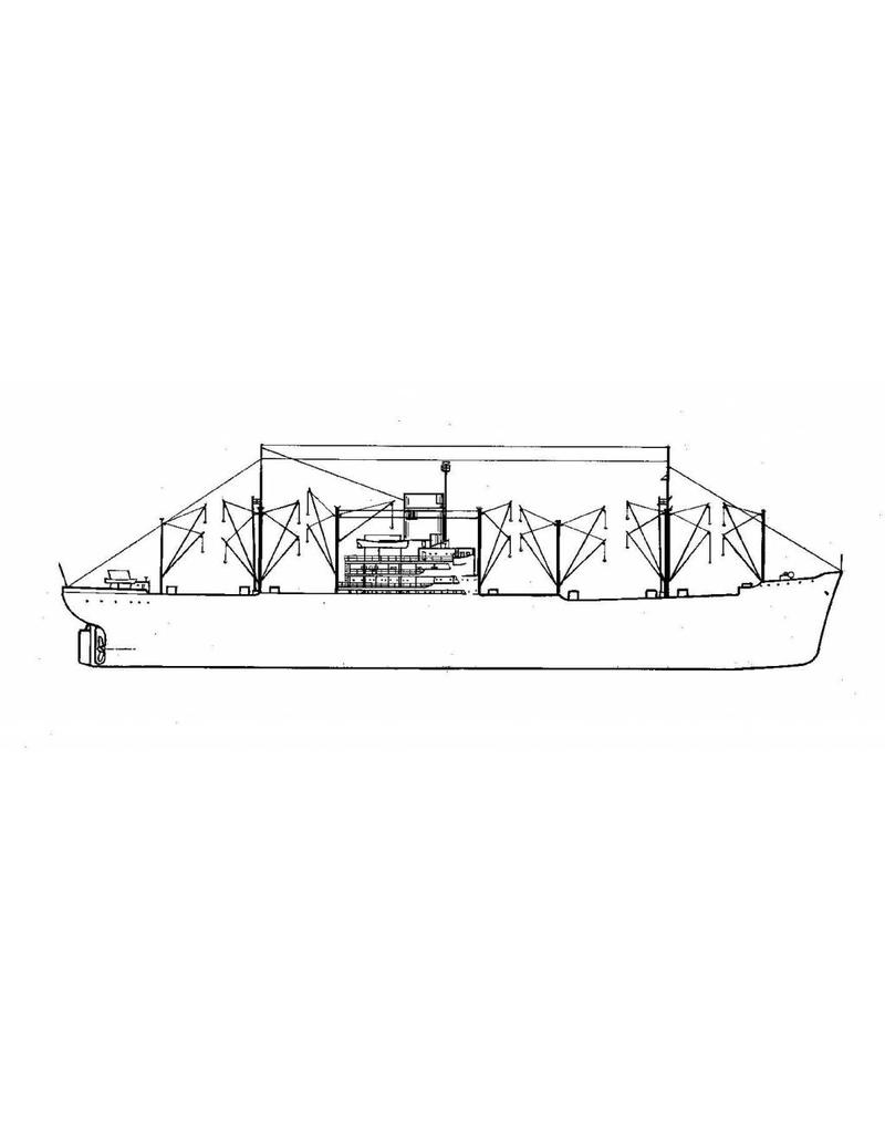 NVM 16.10.061 Frachter MV "Billiton" (1951) - SMN / Nedlloyd