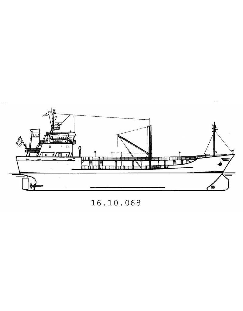 NVM 16.10.068 Tanker mv "Stella Castor" (1980) - Reederei Theodora