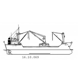 NVM 16.10.069 vrachtschip ms "Nestor", "Mentor" (1979) - KNSM
