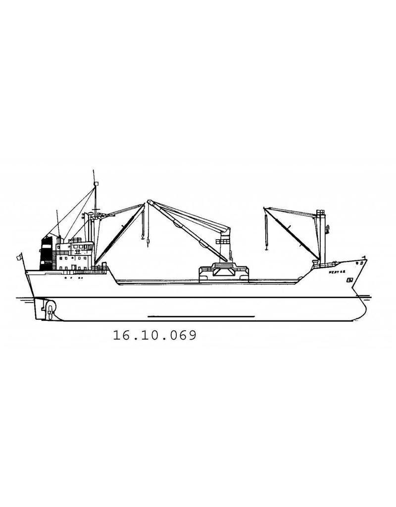 NVM 16.10.069 Frachter MV "Nestor", "Mentor" (1979) - KNSM
