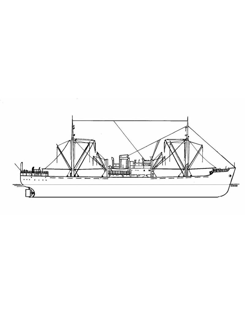 NVM 16.10.075 vrachtschip ms "Amor", "Hathor" (1952) - KNSM