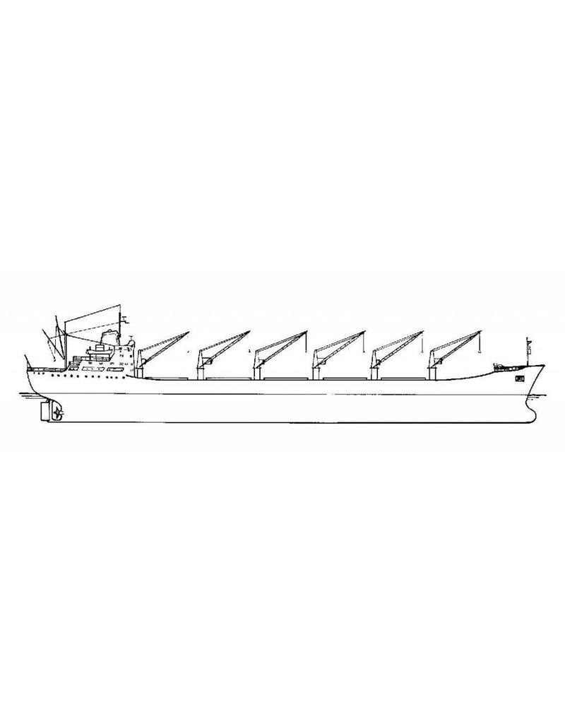 MBT 16.10.080 bulkcarrier ms "Hollands Burcht" (1965) - HVM/HBT