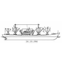 MBT 16.10.086 vrachtschip ms "Streefkerk" en zustersch. (1961) - VNS / Nedlloyd