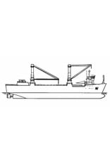 MBT 16.10.088 zware lading schip ms Fairlift (1990); ms Stella Prima (1989) - Jumboshipping