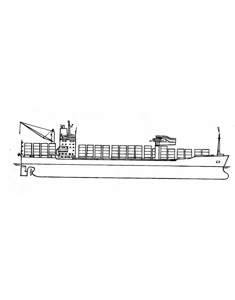 NVM 16.10.092 Containerschiff MS "Nedlloyd Neck" (1983), "van Noort", "van Diemen" (1984) - Nedlloyd