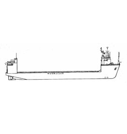 MBT Absenkbares Schwergutschiff ms Super Servant 4/5 (1982) - Bureau Wijsmuller - Bauzeichnung Maßstab 1 : 200 (16.10.101)