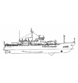 MBT 16.11.001 HrMs Oceanografisch onderzoeksvaartuig "Tydeman" A906 (1976)