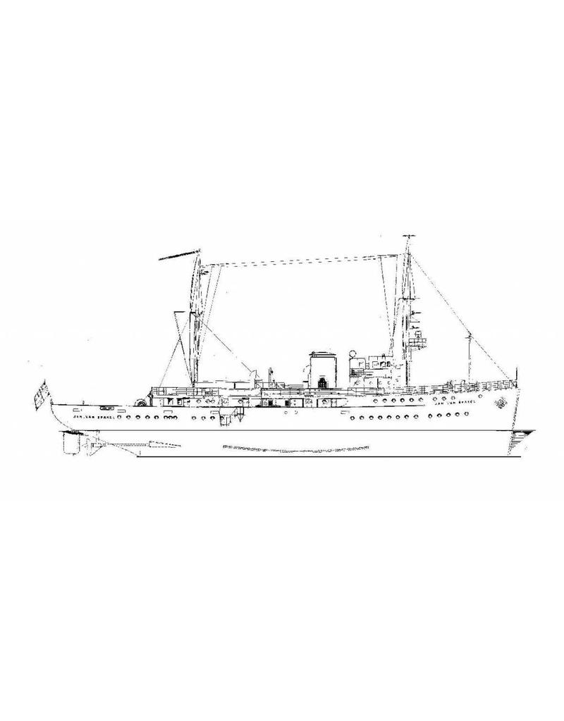 MBT 16.11.008 HrMs Minenleger "Jan van Brakel" (1936) nach Umbau zum Geleitschiff (1944)