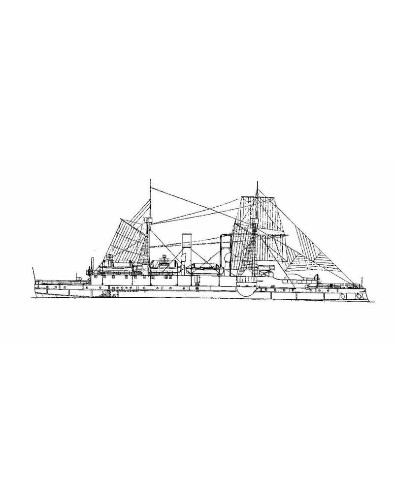 MBT 16.11.027 pantserdek korvet HrMs "Sumatra" (1891)