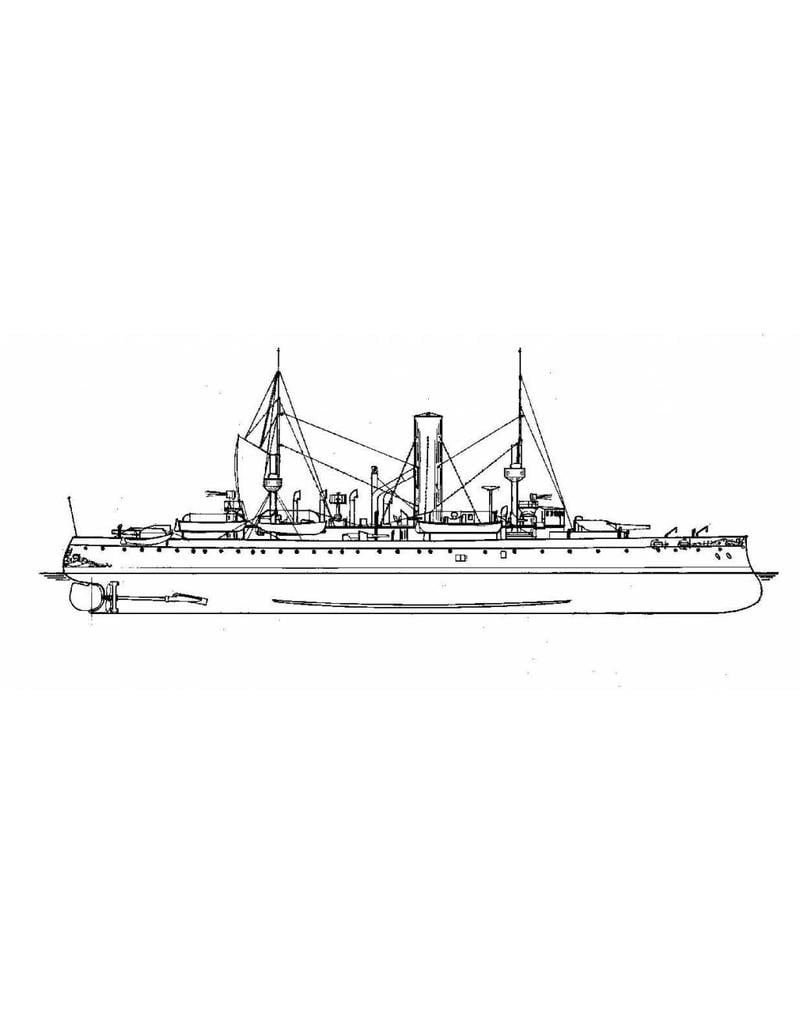 MBT 16.11.029 Panzerschiff HrMs "Evertsen" (1896)