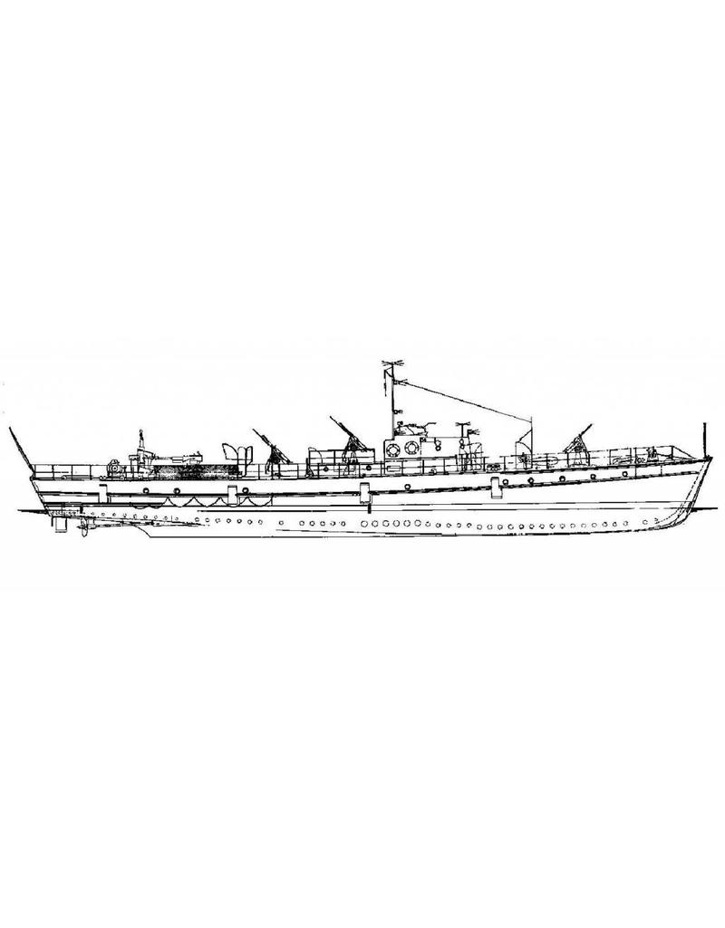 MBT 16.11.037 HrMs Minensuchboot "Stortemelk" M875 (1947) - Minensuchboote 21 bis 30 (1948)