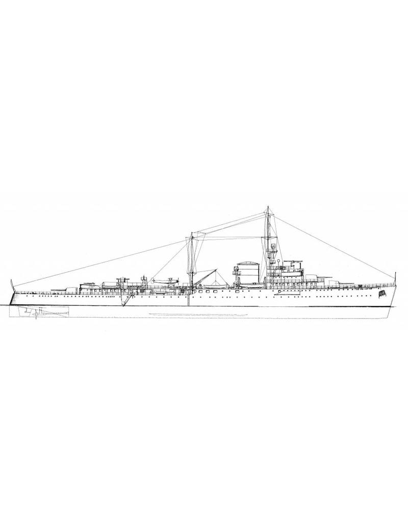 NVM 16.11.046 Flottille Führer / leichte Kreuzer HRMS Tromp (1938) und Jacob van Heemskerck (1940)