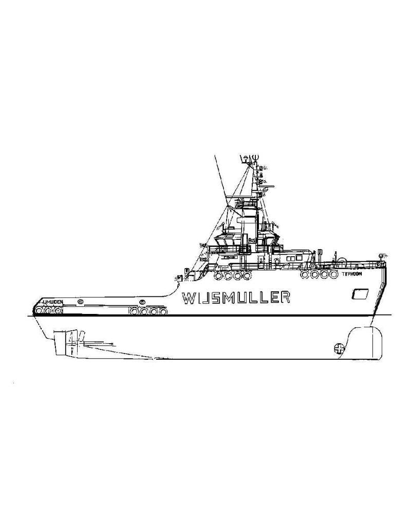 MBT 16.14.012 zeesleper ms Typhoon (1976) - Wijsmuller