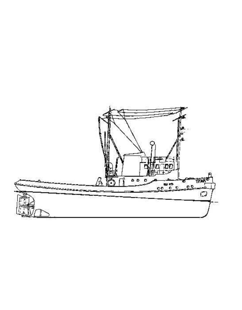 NVM 16.14.013 Schlepper ms Titan III (1955) - Wijsmullerstraat