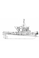 MBT 16.14.020 Küsten-Schleppboot MS Albatros (1986) - Kooren - ex Bugsier 24 (1959)