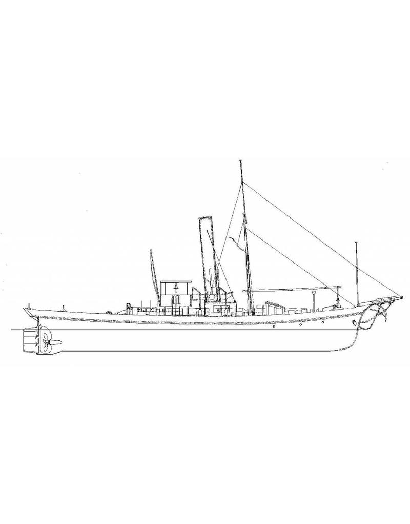 MBT 16.14.022 Rhine tugboat ss Wacht am Rhein (1893) before conversion
