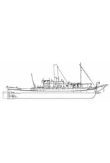 NVM 16.14.022/A riviersleepboot ss Pieter Boele (1893) in oorspr. Uit. - St. Buitenmuseum Leuvehaven