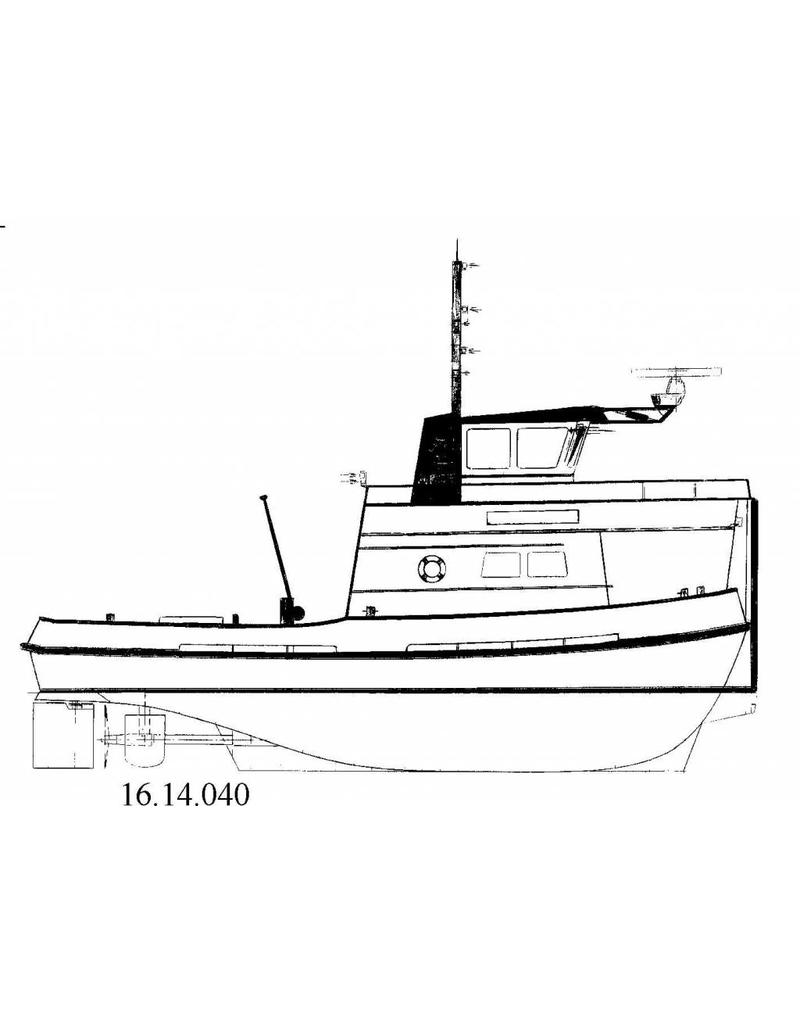 NVM 16.14.040 push / Schlepper Neptune 11.12 (1977) - Zwaak BV, R'dam