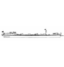 MBT 16.15.004 binnenvaarttanker ms "Caucasia" (1951) - Phs. Van Ommeren