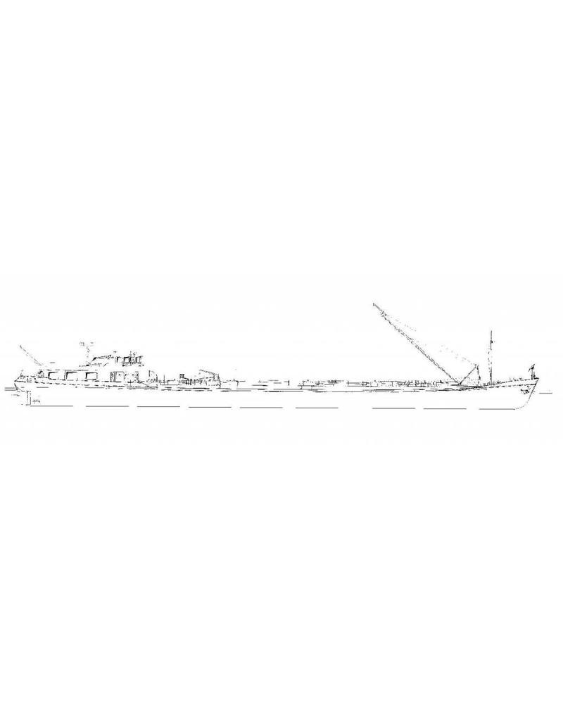 NVM 16.15.034 Tanker ms Amsterdam ms em Leek (1961) - VT