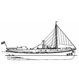 NVM 16.18.011 motorafhaalboot voor het Loodswezen te Vlissingen nr. 8 en 9 (1928)