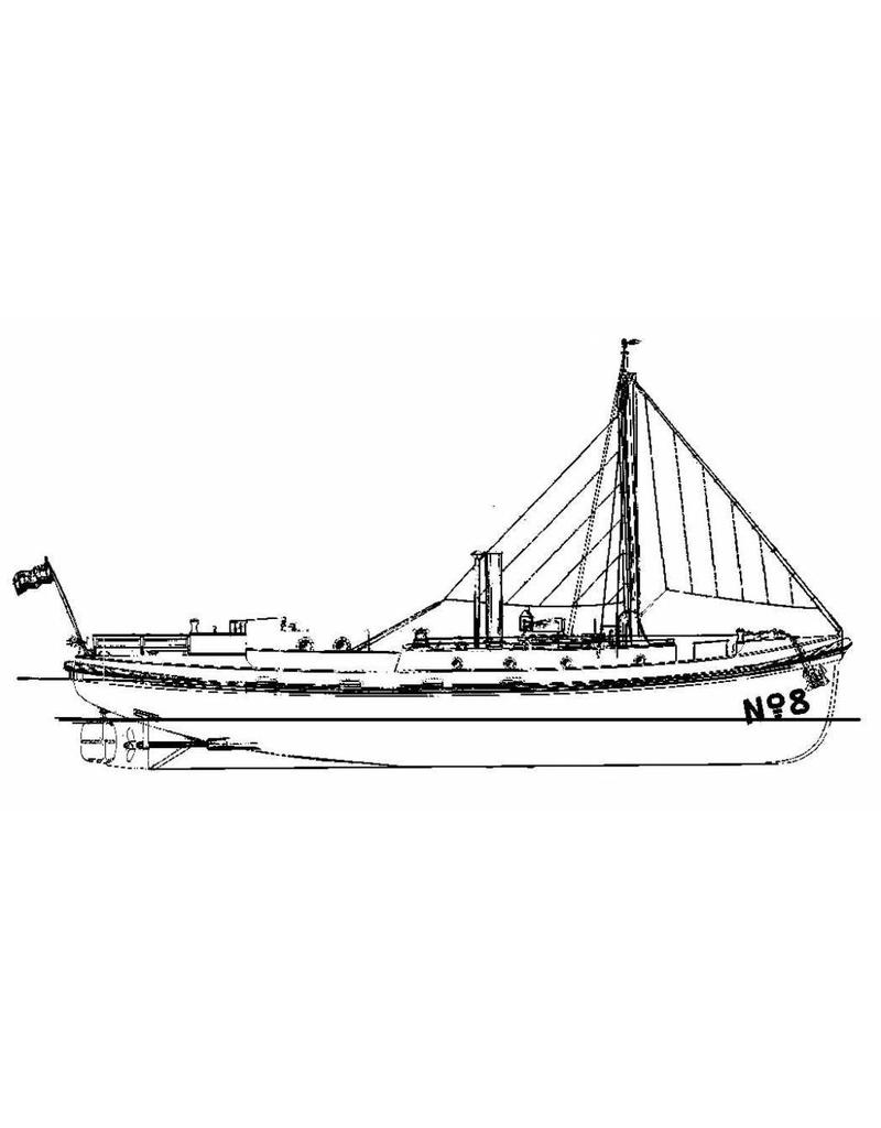 MBT 16.18.011 Motor-Lotsenversetzboot für das Lotsenwesen in Vlissingen Nr. 8 und 9 (1928)