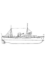 NVM 16.18.035 Lotsenboot ms "Castor" (1950) - Min. Marine