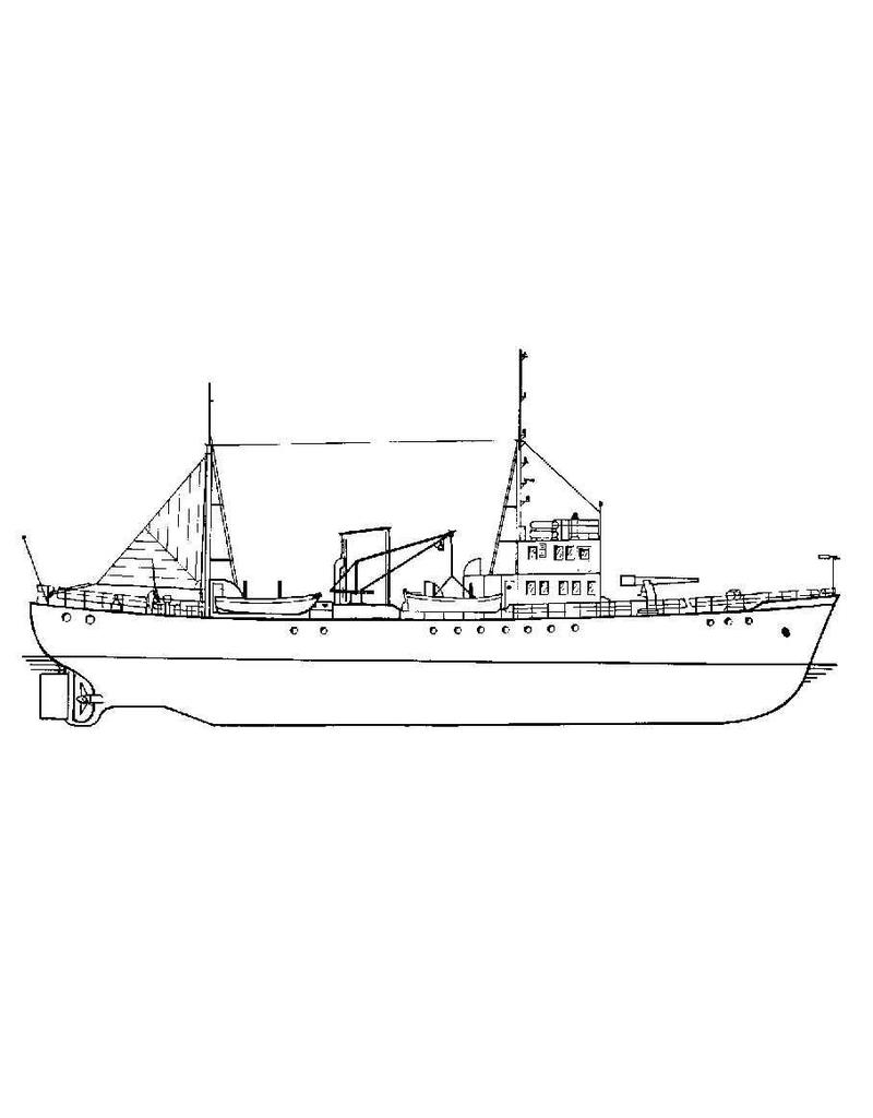 MBT 16.18.035 Lotsenboot ms "Castor" (1950) - Min. der Marine