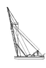 MBT 16.19.002 schwimmender Bock "Ajax" (1963) - Kraayeveld's Transportges.