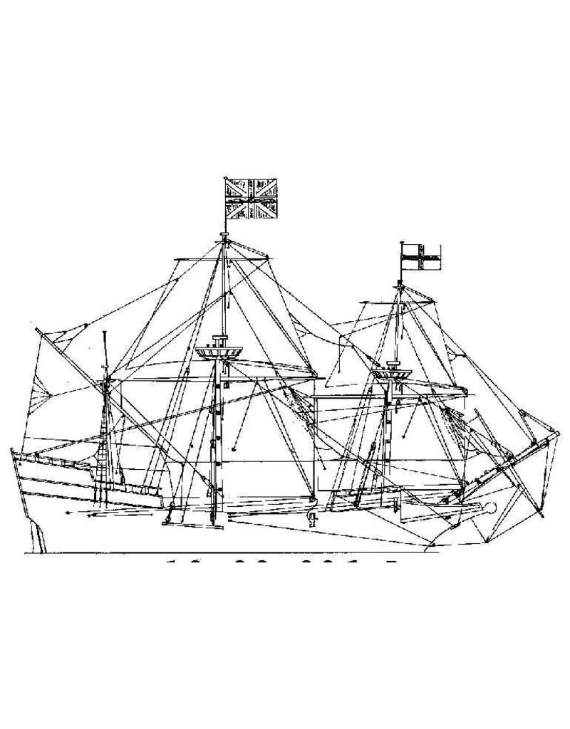 MBT 10.00.006A koopvaarder "Mayflower" (ca 1620)