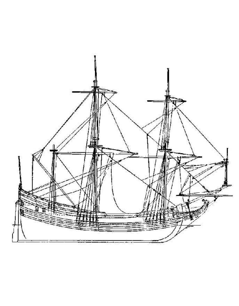 MBT 10.00.011 Hollands fluitschip (ca 1670)