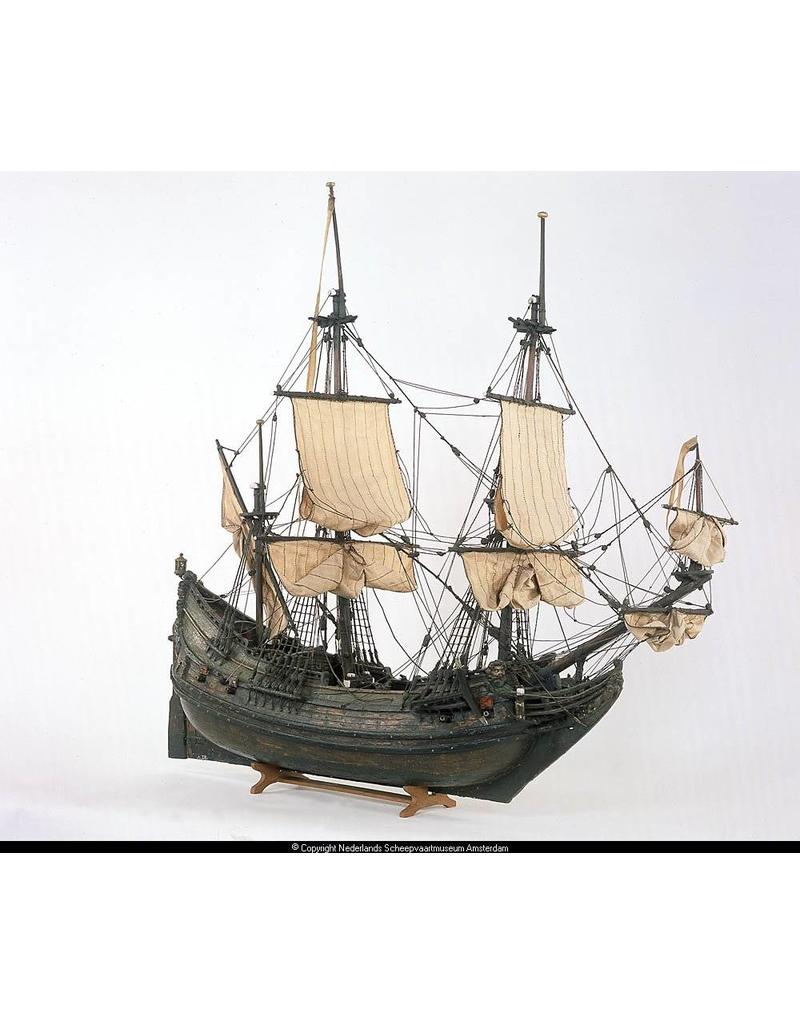 MBT Dutch fluyt ship (c. 1670) - Construction Drawing Scale 1 : 50 (10.00.011)