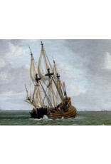 MBT Dutch fluyt ship (c. 1670) - Construction Drawing Scale 1 : 50 (10.00.011)
