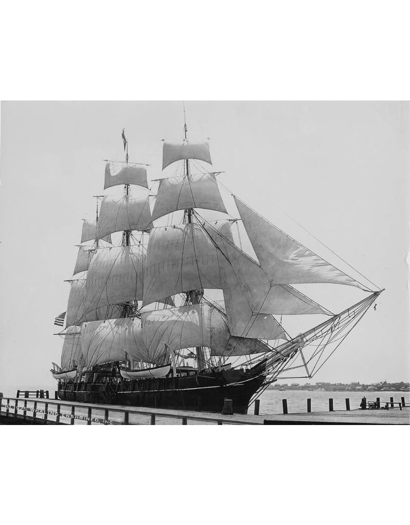 NVM 10.00.012 walvisvaarder "Charles W. Morgan" (1841) (volschip)