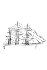 MBT Clipper "Flying Fish" (1851) - Construction Drawing Scale 1 : 90 (10.00.017)