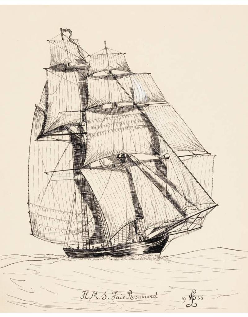 NVM 10.00.019 Baltimore Clipper "Fair Rosamond" ex "Dos Amigos" (ca. 1832)