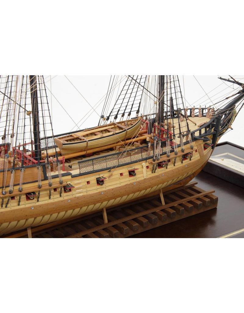 MBT Privateer Frigate "Rattlesnake" (c. 1781) - Construction Drawing Scale 1 : 200 (10.00.020)