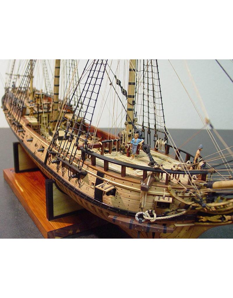 MBT Kaperfregat "Rattlesnake" (ca 1781) - Bouwtekening Schaal 1 : 200 (10.00.020)