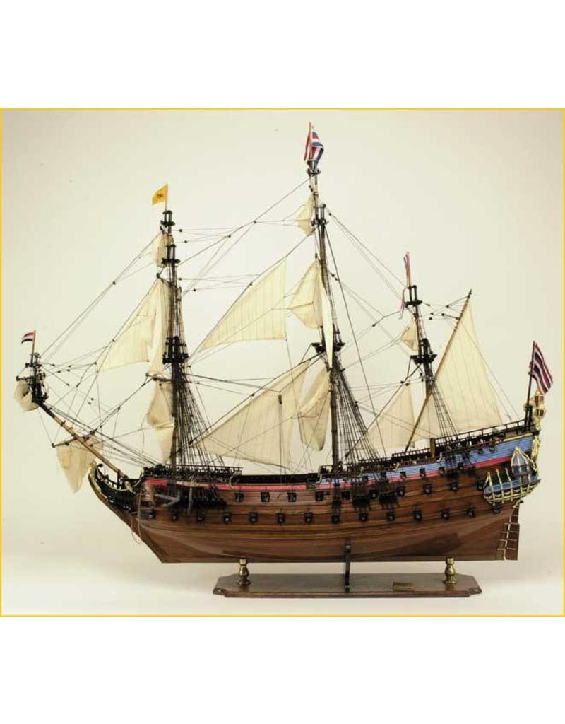 MBT 10.01.006B "7 Provincien" (1665) (II) Segel- und Takelageplan